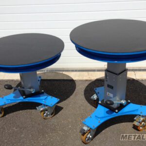 Table élévatrice rotative manuelle - Fabrication spécifique - METALINOX 2