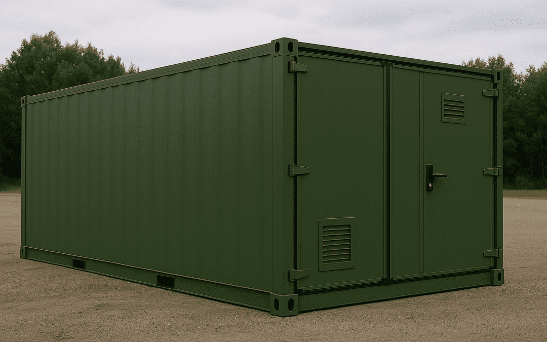 Shelter militaire : l’architecture mobile au service de la défense