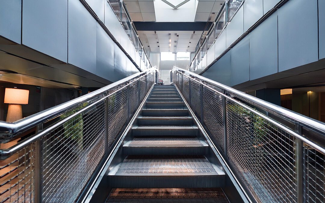 Escalier métallique ERP : quelles normes respecter