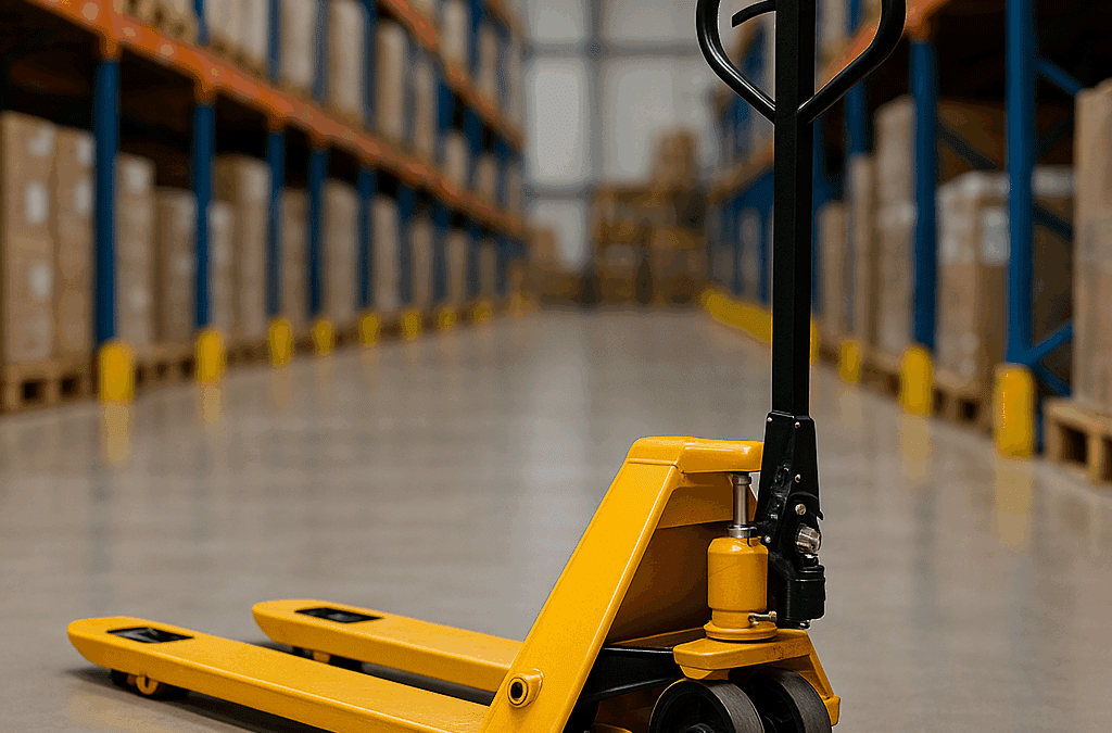 Optimisez vos flux logistiques avec un transpalette adapté