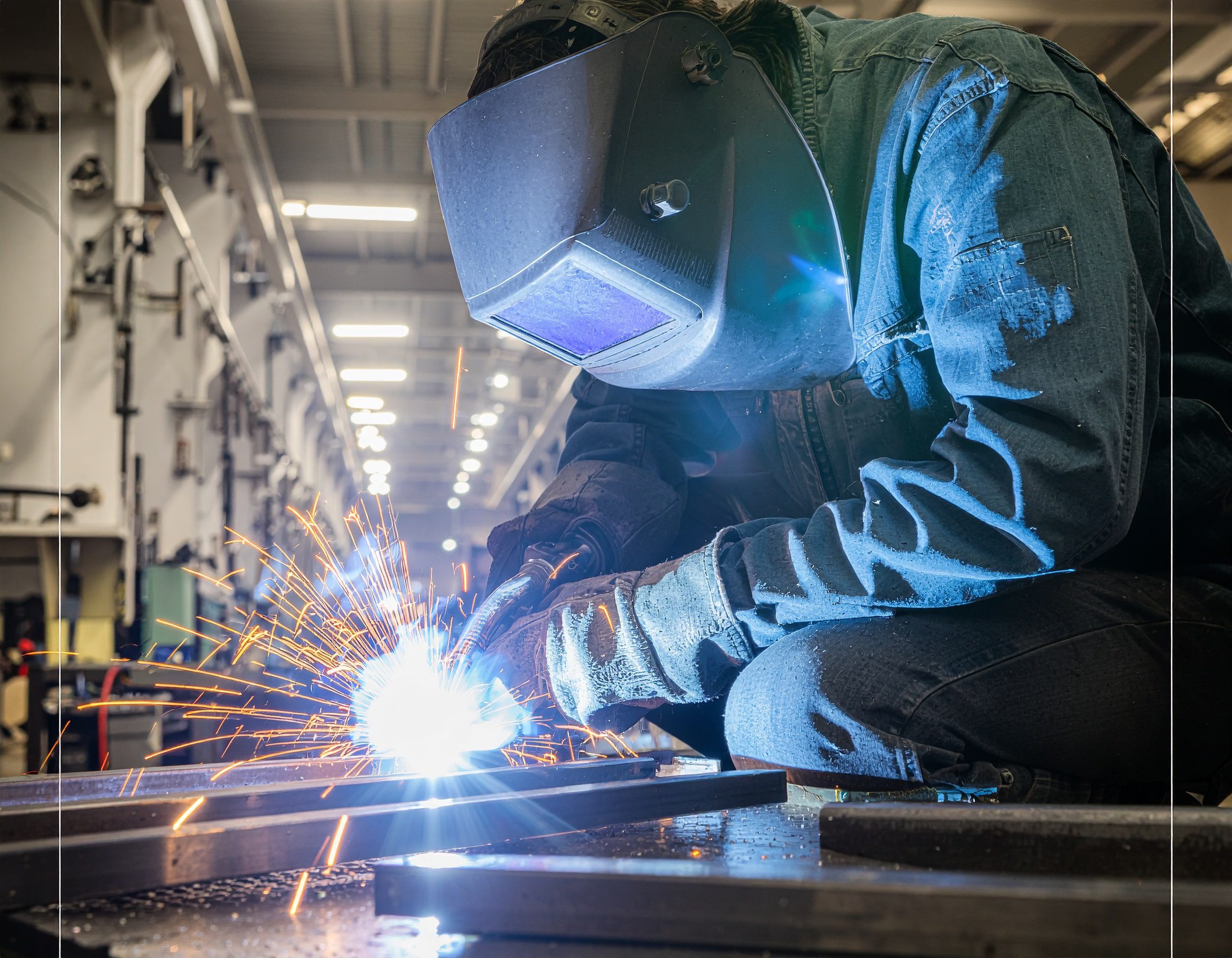 intérieure d'une Entreprise de soudure industrielle
