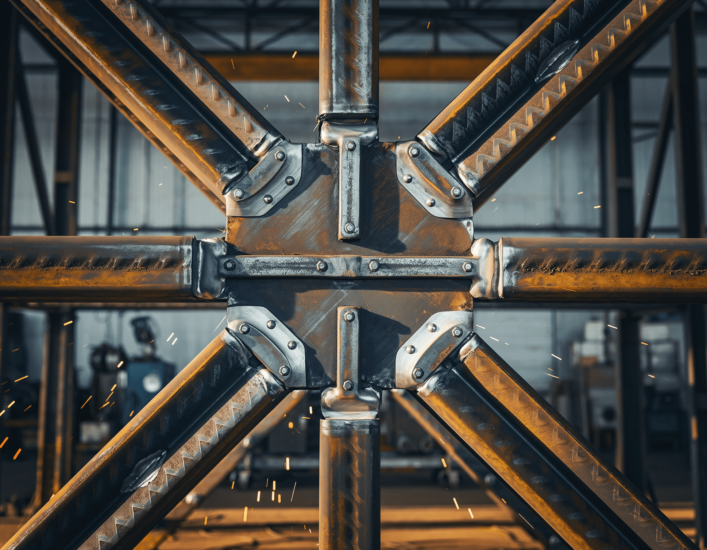 ouvrage mécano soudé dans un entreprise de soudure industrielle