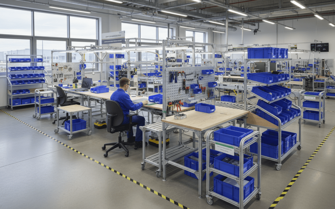 Aménagement d’atelier : l’agilité au service de votre ROI