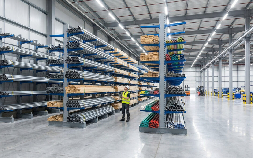 Rayonnage cantilever : comment le personnaliser selon vos besoins de stockage ?