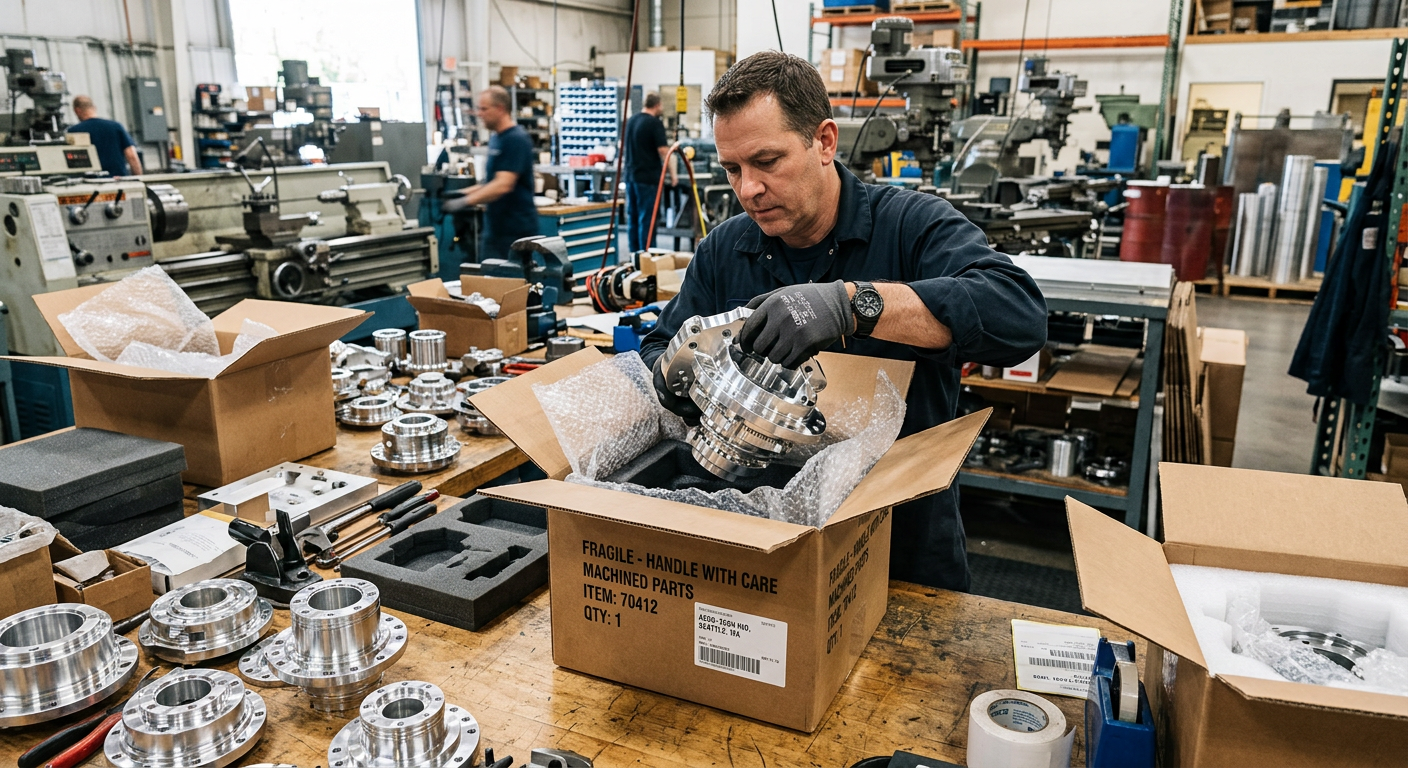 Dans l’univers industriel, expédier des pièces métalliques usinées sans dommage représente un véritable défi avec du carton