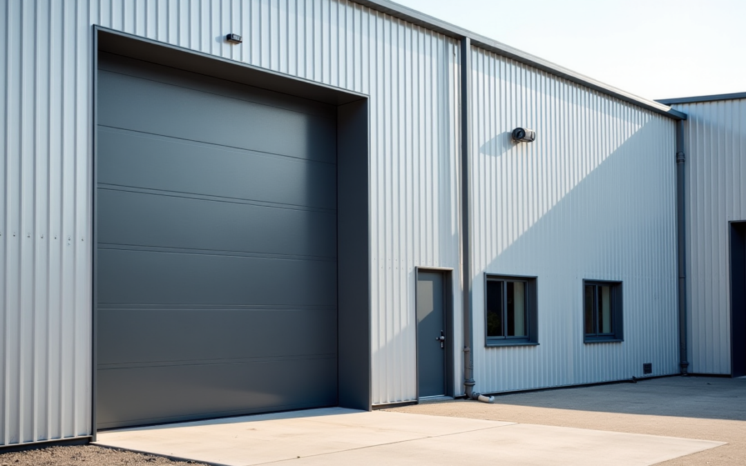 Comment optimiser l&rsquo;isolation de votre bâtiment avec une porte sectionnelle industrielle sur-mesure ?